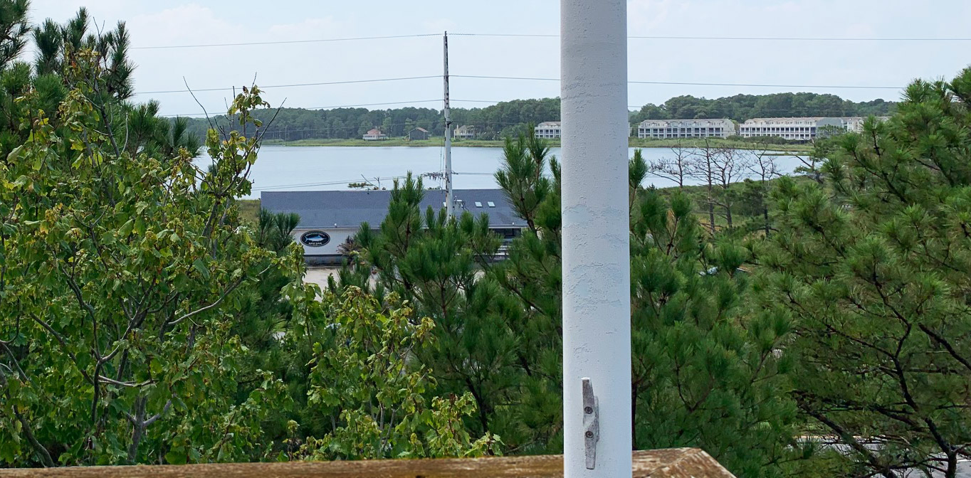 View of the Salt Pond from the Roof Top Deck